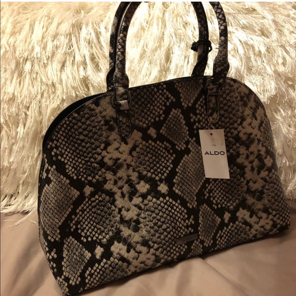 Snakeskin purse